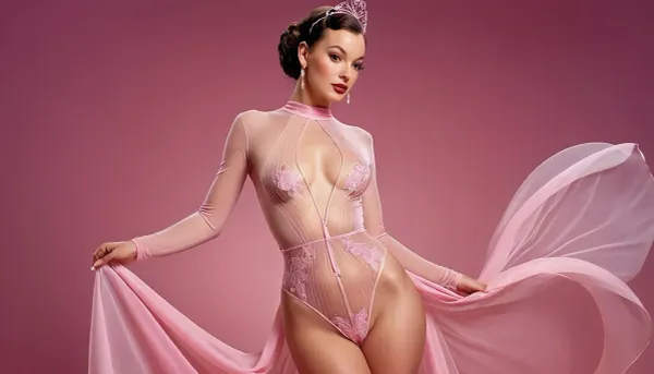 full body painting of a woman in a transparent see-through pink bodysuit, cgsociety contest winner, by Gil Elvgren, conceptual art, intricate silk clothing, designed in blender, 💣 💥💣 💥, sexy gown, cgsociety 9, body made of glass, karim rashid, fanart, fairy cgsociety, feminine curves, cgsociety concept art, intricate costume design, <lora:flat_chested_v3.5:.5>