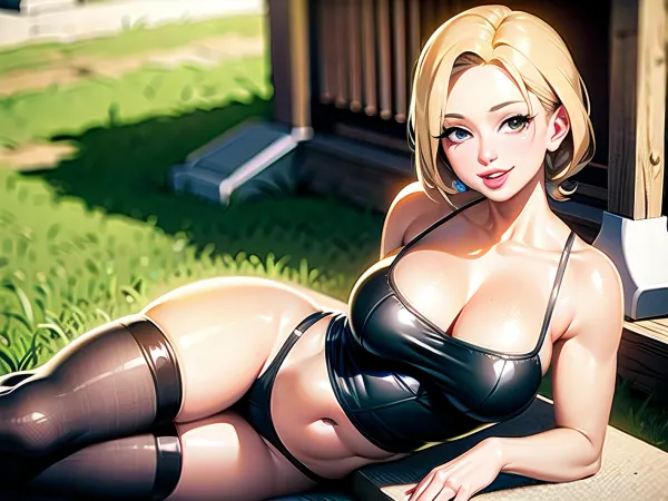 Adult woman, Milf, wrinkles, <lora:hairTurn_v1:1>