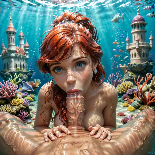 Ariel'in enchanted suları kaçışı