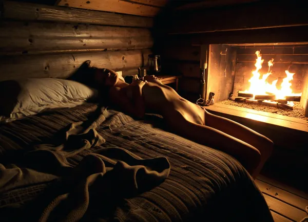 (25-year-old, mid-20s, girlfriends, kissing lesbians, passionate kiss, loving gaze, lesbian experience:1.4), (Photo_0001.jpeg, Photo_1990-01-01.jpeg:1.8), (intimate photo, casual photo, private collection, my photos, user documents, leaked photo, film grain, scan artifacts, scanned photo, 1990 analog photo:1.3), athletic, fit body, muscular, romantic, seductive pose, high angle shot, cozy winter cabin, rustic cabin, cozy bed, inside cabin, worn wood, rough aged wood, rustic, midnight, night time, dark scene, shadows, romantic lighting, string lighting, string lights, dim lighting, cozy, sultry, blissful, fireplace, fire light, flame lighting, fire lighting, fire glow, flame glow, radiant, darkness, ZipRealism, sunnyrayyxo, <lora:sunnyrayyxo_v1_SDXLBase:.4>, raw lighting, overexposed, <lora:Rawfully Stylish v0.2_epoch_20:.8>
