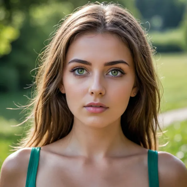 wunderschönes 18 jähriges deutsch-italienisches mädchen, sehr zierliche figur, perfekter kleiner runder hintern, kleine hübsche titten mit winzigen nippeln, solariumbräune am ganzen körper, samtweiche haut, große grüne augen, mittel-langes brünettes haar mit hellen strähnen, perfekte proportionen, perfektes gesicht, bauchnabel piercing.