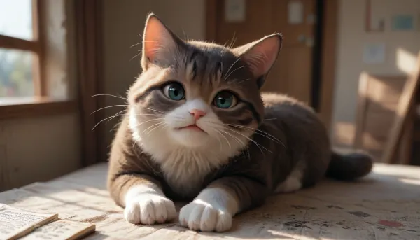 toon, funny, cat appearance