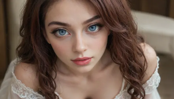 ((20 years old girl, red hair, soft white pale skin, green eyes, red lipstick, round face, cute face)), she is having sex with her grandfather, he is a very old man with a huge penis sarah is wearing loose fitting white thick wool robe, (perky cleavage:1.2), (small cleavage:1.8), (sagging cleavage:1.2), no bra, ultra detailed skin, realistic skin, long straight dark hair, (waist long hair), (majestic pale blue eyes:1.7), soft pink lipstick, wide set eyes, (pale skin:1.5), hair flowing over her shoulder, (formal styled hair), (thick dark iris rings:1.4), wide lips, (flirty eyes:1.6), kate is wearing see through lace lingerie, nipples visible under lingerie, (small sagging cleavage), green eyes, leaning over viewer, resting on elbows, looking at viewer, (((deepthroating his cock))), (cum drooling down his shaft), (flirty face:1.6), teasing viewer, focus on eyes, shot is slight angled POV, (close up:1.9), perfecteyes, <lora:Carmine_Red_Lips:1.7>, <lora:lora-sdxl-perfect-eyes:1.7>