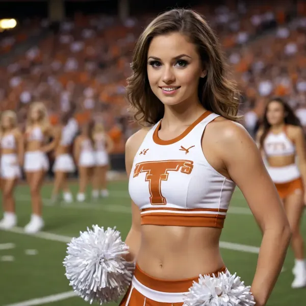 Cute, sexy, 27 years of age, University of Texas cheerleader