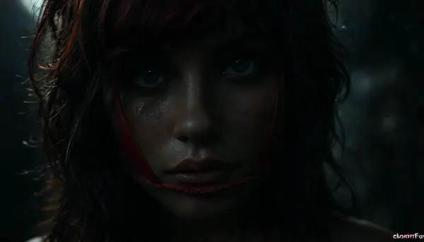 Uhd, 8k, High quality, dark style Realistic photo, Professional dark style photo shoot, Clear picture, The face is close-up, Generate the face first, A beautiful face, The right proportions, The face in the foreground, Face GENERATION Priority, (wear red Micro Bikinis:1.5), 30 years old, Sweaty face, Wet face, (Euphoria face:1.7), (very long hair:1.4), (red hair:1.7), wet hair, Ruined makeup, (Ice blue eyes:1.5), (Natural tits:1.7), (tan line:1.6), (huge tits:1.7), (Voluptuous body:1.5), (hairy pussy:1.6), (Beach:1.1), (sand:1.1), (sandy beach:1.1), (tropical paradise:1.1), (sea background:1.3), (moon background:1.6), (moon light:1.6), (night:1.6), score_9, score_8_up, score_7_up, 1girl, close up, from below, beautiful face, wide jawline, leaning forward, sexy pose, all fours, (closeup:1.7), face focus, (<lora:dark:1.5>:1.5), <lora:style_lora_realis:1.6>, <lora:milkers_v2:1.8>, <lora:SDXLHighDetail_v6-000005:1.9>, <lora:MJ52:1.7>