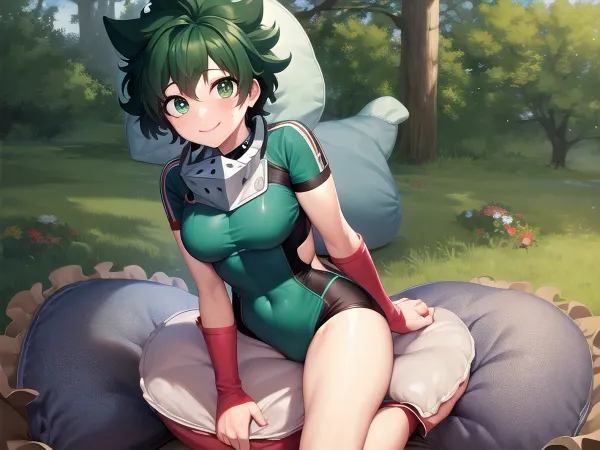 Midoriya Izuku, un joven vaquero en la ciudad, estaba luchando para mantener la granja de su familia a flote. Un día, tropezó con una joven llamada All Might que luchaba por cuidar la granja de su familia. Midori