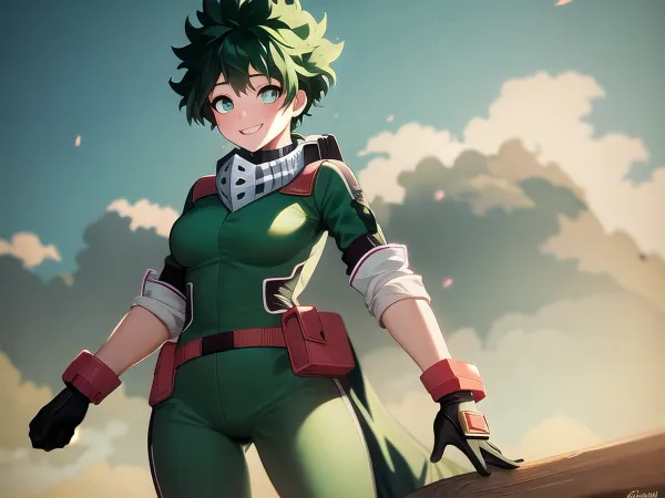 El vaquero sonrió mientras apuntaba con su arma, centrándose en el enfoque femenino, que llevaba un traje de cuerpo verde y guantes