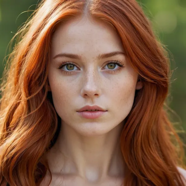 Lily, uma jovem com cabelo vermelho longo e olhos azuis brilhantes, encontrou um velho álbum de fotos no sótão da sua avó. No álbum, ela descobriu uma imagem de si mesma como uma menina com cabelo vermelho longo e olhos azuis brilhantes. Ela
