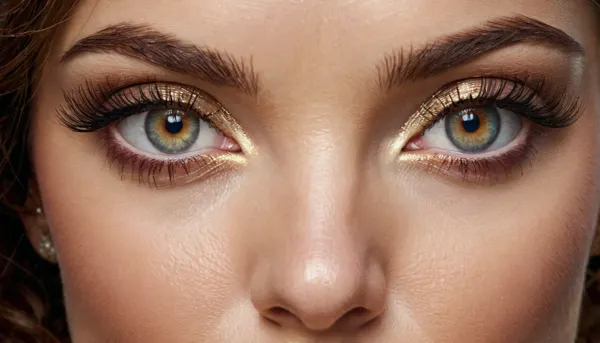 Die ultra-detaillierten Augen und symmetrischen Schüler des Fae mit mesmerisierenden Augen fesselten den Betrachter, so dass sie sich fühlen, als würden sie in ihre Seele schauen