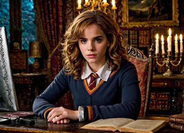 Hermione Granger, ein talentiertes webcam-girl, fesselte ihr Publikum mit ihrer atemberaubenden Schönheit und engagierte Persönlichkeit. Sie hatte ein natürliches Talent, um die Menschen sich wohl und wohl fühlen zu lassen, was sie perfekt für die Rolle einer Online-Cam fit machte