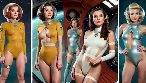 Gelecekte genç bir kız birden fazla görüş ve yüksek kaliteli detay ile asimetrik bir bikini giyiyor, mükemmel bir simetri ve oran gösteriyor. Giysi tasarımı simetriyi ve üniformayı vurgulamaktadır, aynı zamanda 3D modelleme ve modellemede bazı etkileyici teknik becerileri gösterirken