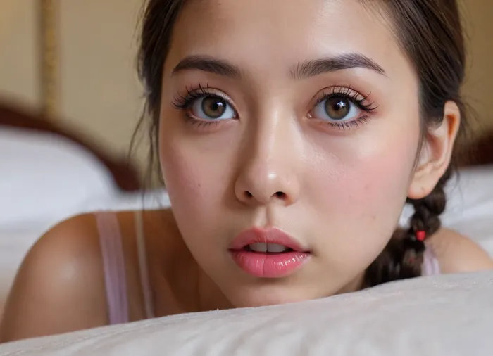 1girl, cute chinese, perfect eyes, big eyes, colorful eyes, long eyelashes, perfect lips, princess, sucking big cock full of sperm on her face