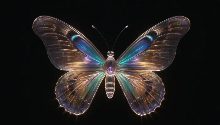 (warm ambient light:1.5), A awesome macro close up of a much colorful butterfly, (butterfly:2), intricate detail, highly detailed, breathtaking, panoramic, cinematic, black background, (the "peace" symbol shining on the wings:1.9), DonMSp3ctr4lXL, mad-2cbrrm, mad-1cbrrm, <lora:DonMSp3ctr4lXL-000008:1.8>, <lora:Neon_Cyberpunk_Cyberarm_SDXL:2>, <lora:add-detail-xl:1.9>, <lora:SDXLHighDetail_v6-000005:.8>