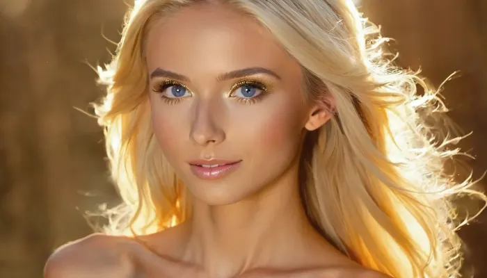 (skinny:2), (cute:2), wedding dress, nude, ((blue eyes)), showing her tits, skinny tiny face, (golden makeup:1.5), skinny smileing women, 18 years old, much warm bright light, long white blonde wayvy hair, smokey eyeshadow, looking straight at the camera, slender, flashphoto, 8K, highest quality, super detailed images, high resolution, perfecteyes, ba11g0wn, <lora:lora-sdxl-perfect-eyes:.5>, <lora:Face Shapes - Round XLP:1>, <lora:Ballgown_2.0:1>