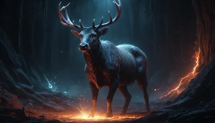 inkwork, dark fantasy, illustration, Minke, laserlight-painting. /©KlTTY-ART/