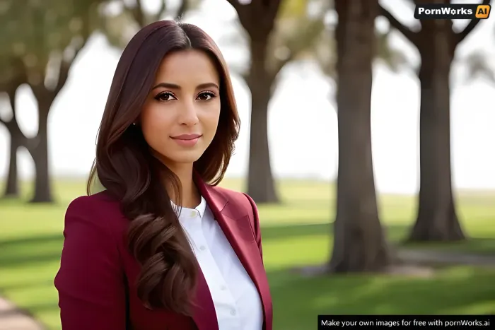 긴, 어두운 머리와 피어싱 블루 눈이 컴퓨터 화면 앞에서 서, furiously 입력. 그녀는 인공 지능의 전문가였으며 텍스트 프롬프트를 사용하여 포르노 이미지를 생성 할 수있는 새로운 프로그램을 만들었습니다. 여자이었다