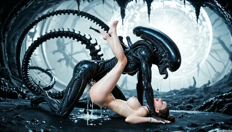 Night terrors: katara's unusual liaison with the xenomorph from alien universe
