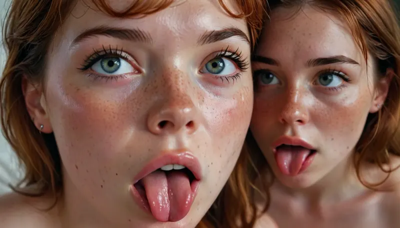 amateur couple having doggy style sex, third person view, looking at the viewer, <lora:MJ52:.8>, detailed, eyes, perfect, freckles, skin, texture, photorealistic, <lora:Super_Eye_Detailer_By_Stable_Yogi_SDPD0:.8>, tongue, out, ahegao, drool, <lora:ahegao_sdxl_v4:.8>