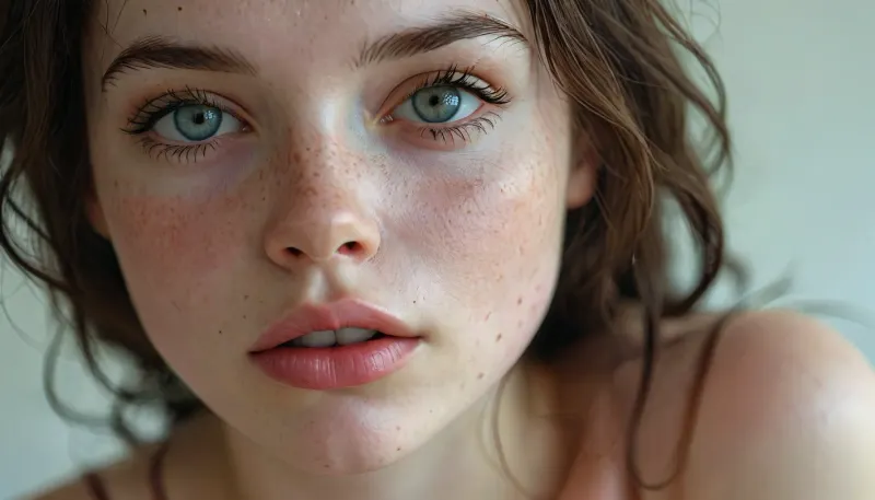 petite student, Sex, Erotica, ripped revealing clothes, goth, Small tits, full body view, Tinymodel, young pretty young, Young girls, 18 years old, perfect face, dark brown eyes, cute, closeup, petite body, smokey eyes, full body photo, beautiful face, show pussy, full ultra white pale porcelain pinkish skin, pale white skin, freckles, face, highly detailed tiny pumped clit, fluxenh4nce, <lora:MJ52:.3>, <lora:FLUXEnh4nce:.8>, 4ng3l, <lora:SDXL_BetterFaces-LoRA_v1:.8>