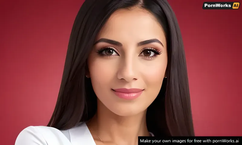 긴 빨간 머리와 녹색 눈이 달린 여성은 그녀의 컴퓨터 화면 앞에 앉아 그녀의 키보드에 넣습니다. 그녀는 빨간 레이스 브래지어와 그녀의 곡선을 완벽하게 보여 일치하는 팬티를 착용했다. 그녀는 그녀의 키보드에서 멀리 입력, 그녀는