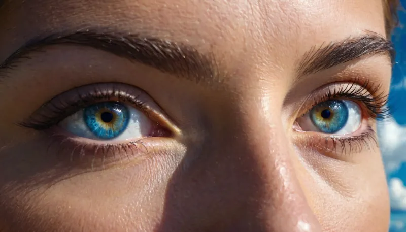 女人的眼睛是她灵魂的门户,捕捉了她美丽和优雅的每一个细节. 她的照片是一部杰作,捕捉了她所有的力量和弱点的细节. 她是完美的化身 真正的艺术作品 留下了你