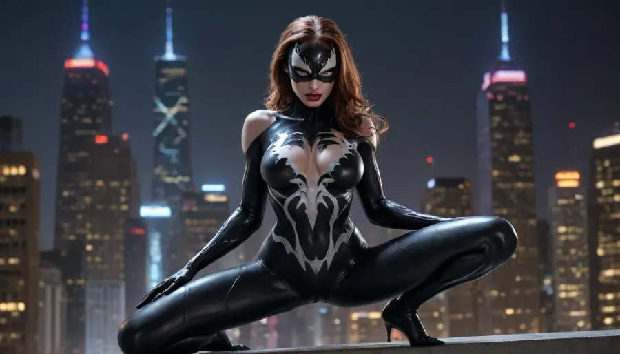 Mesmerizing venom symbiote : 도시의 밤의 아름다움과 정신 사이의 춤 - canon eos r5와 8k hdr에서 캡처