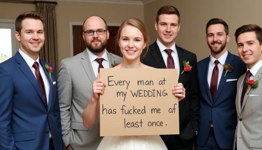 L'audace dichiarazione della sposa