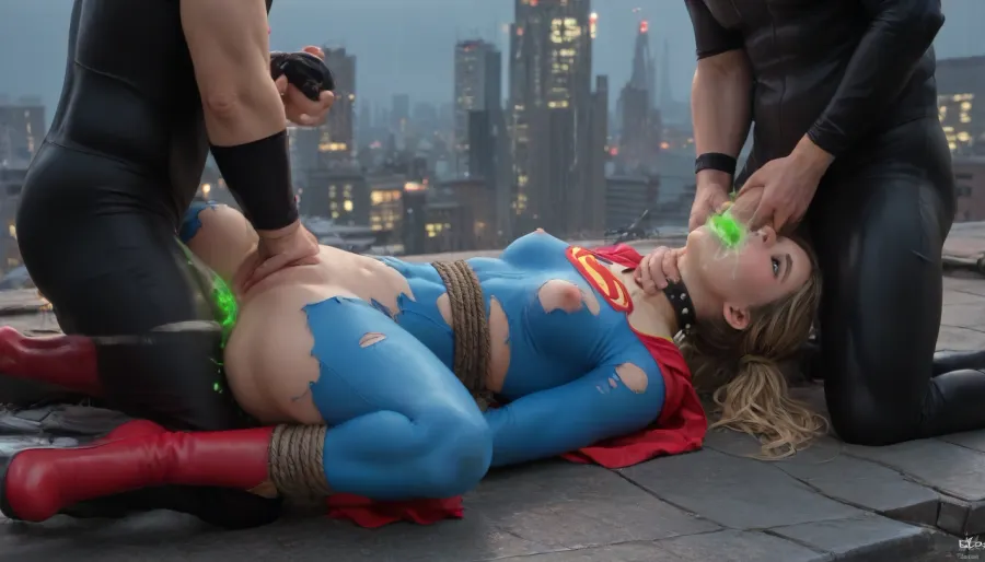 Urban supergirl struggle