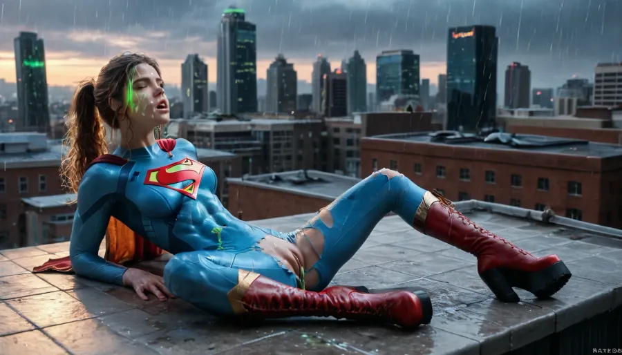 Поражение Ранни: ночь на темных крышах города - фотореалистичный 8-километровый шедевр